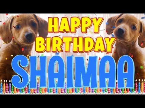 Happy Birthday Shaimaa! ( Funny Talking Dogs ) What Is Free On My Birthday