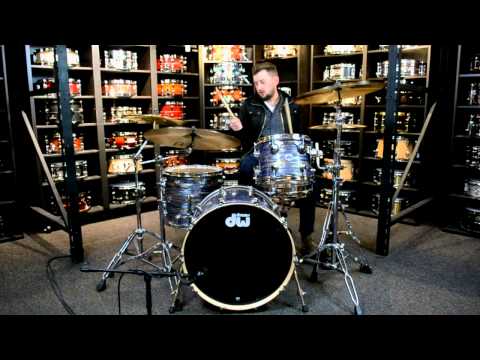 DW Collectors Series Maple Peacock Oyster 3pc