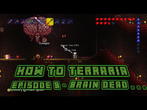 How To Terraria Episode 8 - Brain Dead (xbox 360) HD