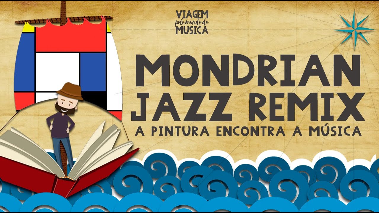 Musicalização: MONDRIAN JAZZ REMIX - A pintura encontra a música