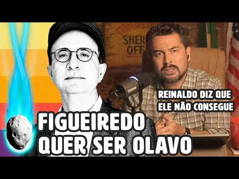 REINALDO AZEVEDO COMPARA PAULINHO FIGUEIREDO COM OLAVO DE CARVALHO | PLANTÃO