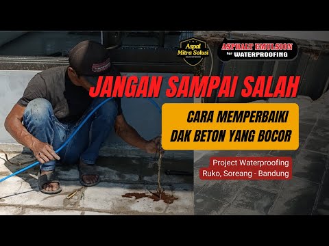 Video Proyek Waterproofing Aspal Mitra Solusi