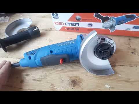 УШМ болгарка Dexter 800AG2 (Дектер) экспресс-обзор и отзыв о модели о пользователя.