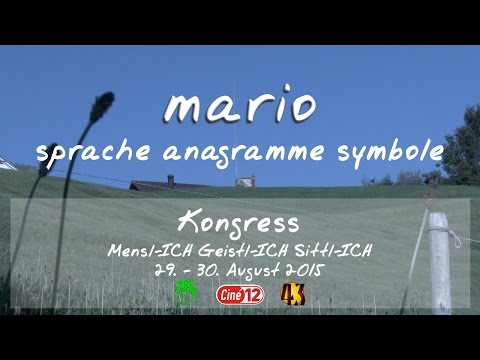 mario prass / sprache anagramme symbole