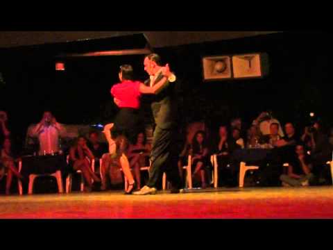  Lucila Cionci  and  Joe Corbata  are  dancing  at  Catania Tango Festival  in  2010