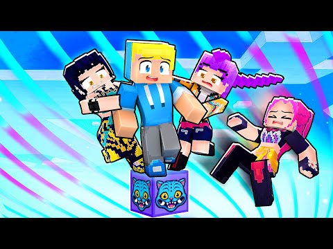 1 MASCHIO su un blocco K-POP DEMON HUNTERS Su Minecraft!