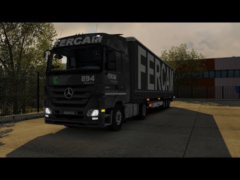 ETS2 1.32 Mercedes Benz Actros MP3 Verona - München