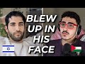 Hamzah HUMILIATED As Israeli Streamer Calmly Lists FACTS About Palestine