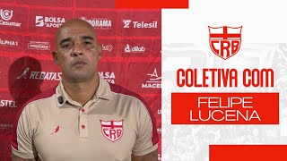 COLETIVA - FELIPE LUCENA FALA APÓS PARTIDA CONTRA O FLUMINENSE-PI