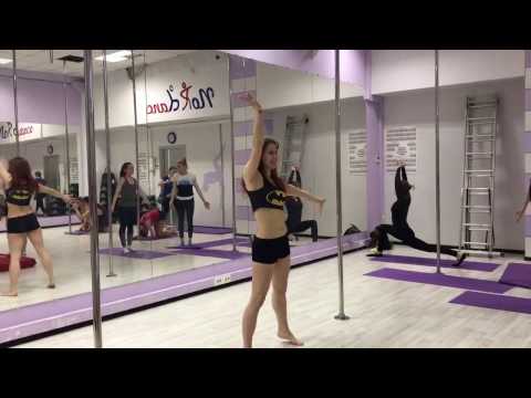 Pole-Dance - импровизация в партере