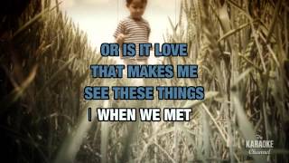 Walking Piece Of Heaven in the style of Marty Robbins | Karaoke with Lyrics