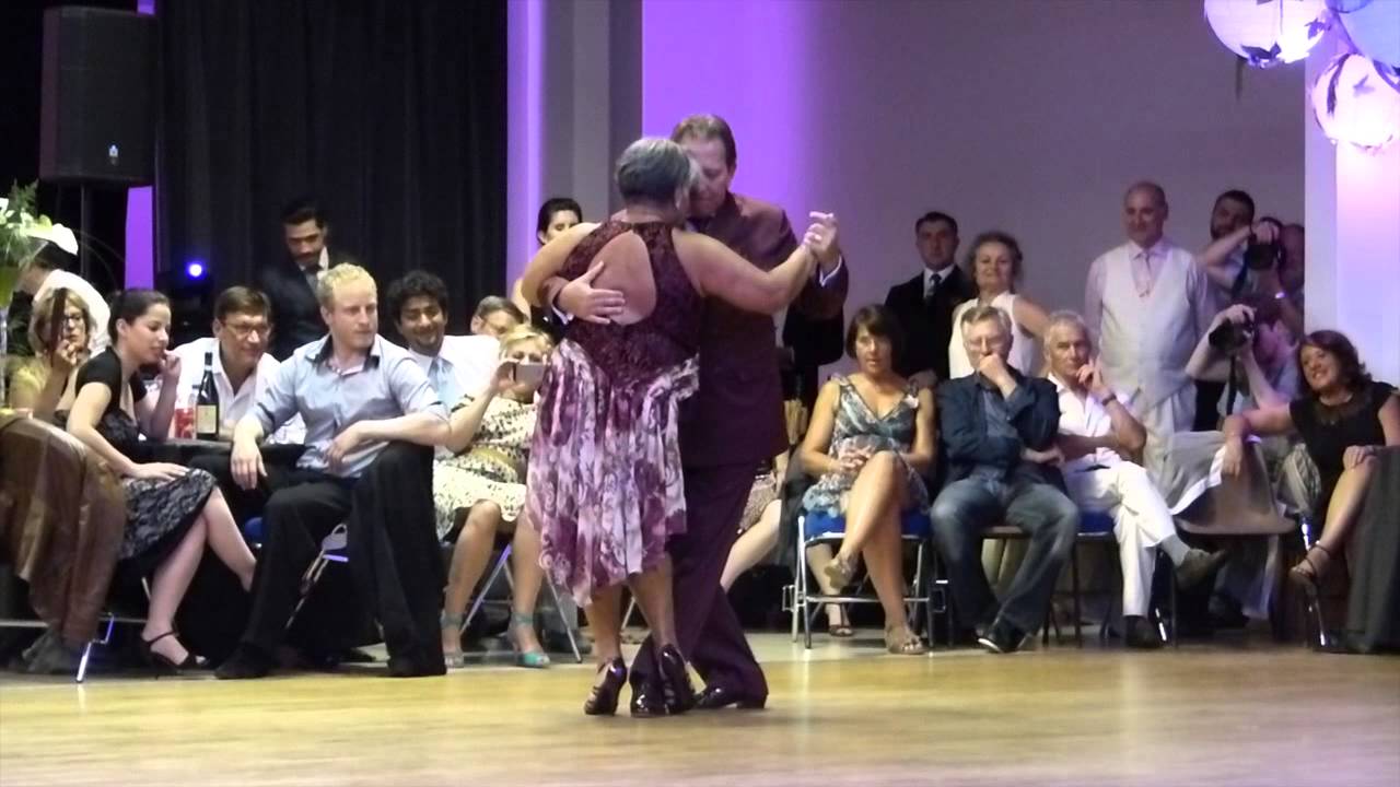 Tangoumois 2014 - Démo 001 - María Del Carmen et Jorge Dispari - 08 août 2014