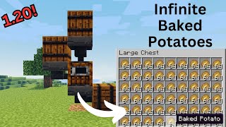 Potato XP Farm 1.20 Minecraft Bedrock Edition