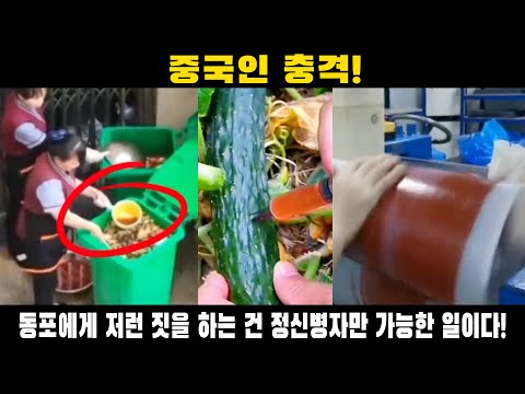 중국은 전쟁이 필요 없다｜독이 든 식품으로 서로 죽이는 현실｜중국 최악의 오염 식품 TOP10 충격 폭로