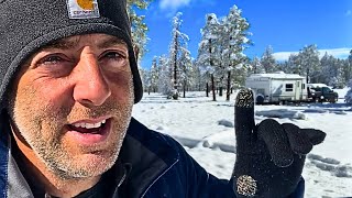 This Is The WORST Thing About RV Living In The Snow…