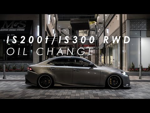 Lexus IS200t Oil Change | 8AR-FTS