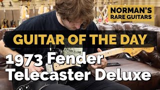 Video thumbnail for Guitar of the Day: 1973 Fender Telecaster Deluxe | Norman's Rare Guitars by Normans Rare Guitars