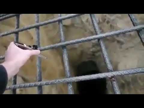 Dropping an iPhone X down a deep mine hole (CRAZY!)