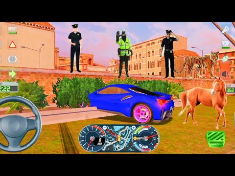 TAXI SIM 2020 | BUGATTI DIVO NEW TOP MODEL CAR DRIVING IN CITY👮🚖-CAR GAMES ANDROID IOS  MOBILE GAMES