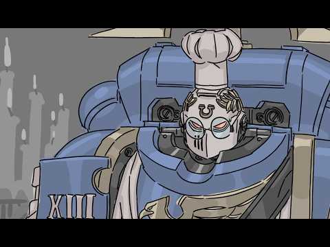 LET THE CAPTAIN COOK! | A Warhammer 40k Comic Dub
