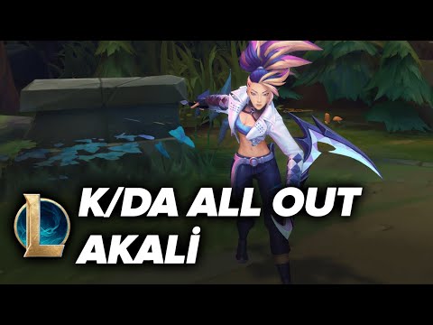 K/DA ALL OUT Akali - Kostüm Tanıtımı | League of Legends