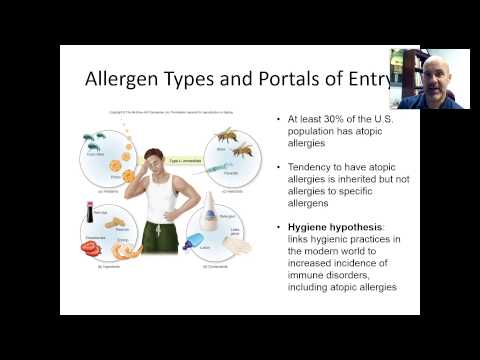 BIO 220 DISTANCE - CHAP 14 - VID 1 - IMMUNOPATHOLOGY AND TYPE I HYPERSENSITIVITIES