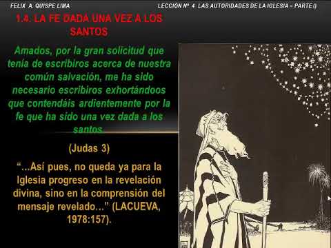 TEO 403   FELIX   CLASE # 9  AUTORIDADES DE LA IGLESIA 1ra  PARTE