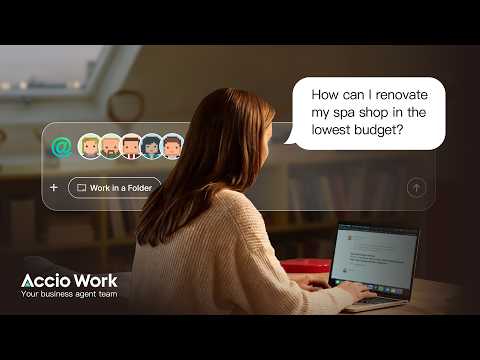 Accio Work: The AI agent platform for your business