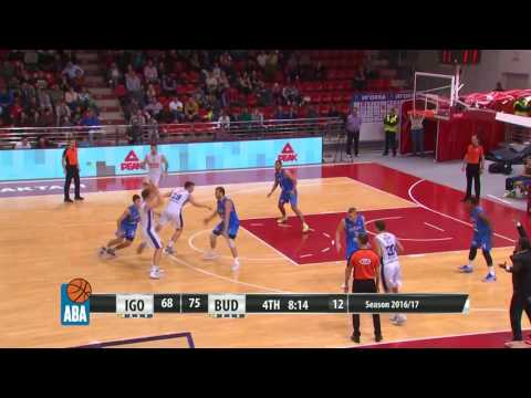 ABA Liga 2016/17 highlights, Round 5: Igokea - Budućnost VOLI (15.10.2016)