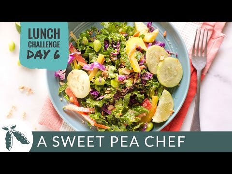 DAY 6: Chopped Thai Salad with Peanut Dressing | A Sweet Pea Chef