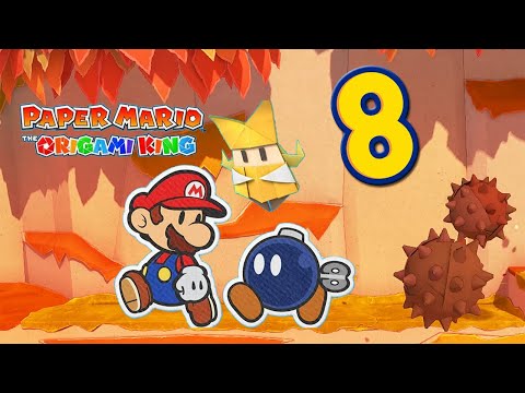 Chestnut Valley Walkthrough #8 | Paper Mario: The ORIGAMI KING (Nintendo Switch)