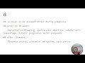 Antepartum Assessment 5: Key Differences in Normal vs Abnormal by Gestational Age
