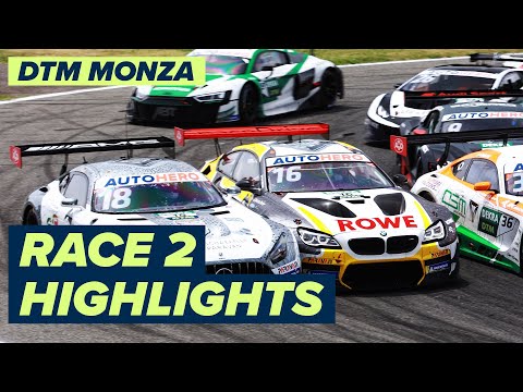 DTM モンツァ(イタリア) RACE2のハイライト動画