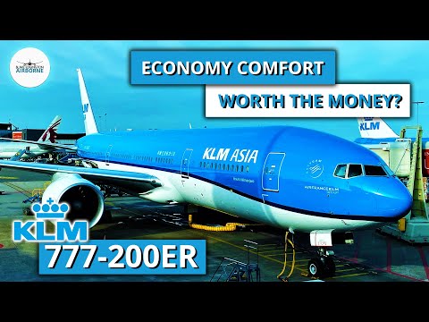 YouTube thumbnail for KLM Boeing 777-200 / 200ER