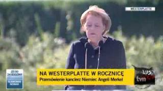 preview picture of video 'Angela Merkel Westerplatte 01.09.2009 cz. II'