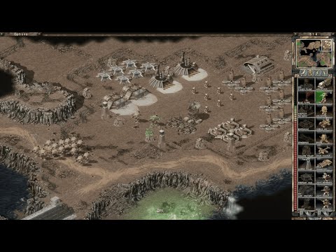 Casual Long Play: C&C TS Warzone Let Build a nice Base. GDI Campaign: 5B - Rescue Tratos