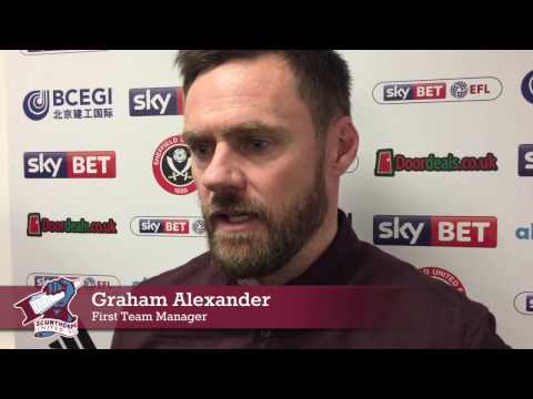 📹 PLAYER IN BRIEF: ALEXANDER ON POINT AT SHEFFIELD UNITED