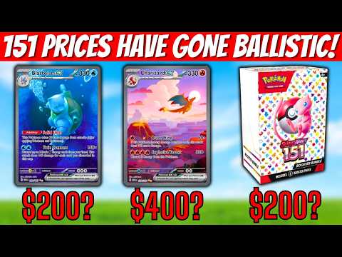 I Can't Believe Pokemon 151 Prices Right Now
