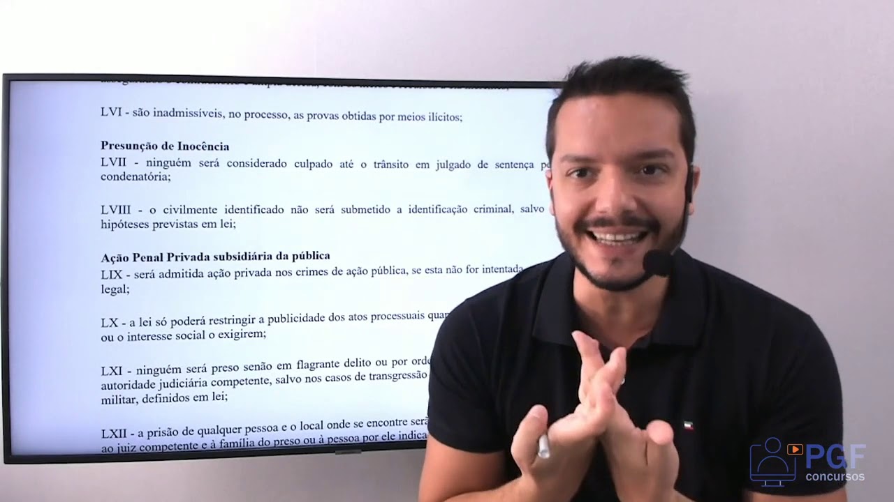 Constituição Federal - Artigo 5º - Direitos e Deveres Individuais e Coletivos - Aula 04