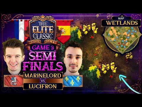 The Elite Classic: MarineLorD vs LucifroN G3, Semifinals Bo7 | Age Of Empires 4