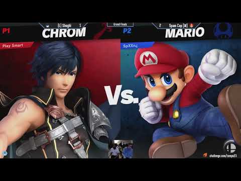 Tempo 23 - Spam Cop (Mario) Vs. Shoghi (Ike, Chrom) - Grand Finals - Smash Ultimate