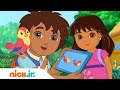 Dora E Seus Amigos Na Cidade Amiga Da Dora Se Transforma Em Um Pássaro Nick Jr Em Português