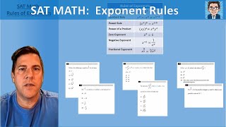 SAT Math: Exponent Rules