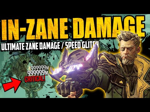 Borderlands 3: INSANE DAMAGE GLITCH - Zane Ultimate Damage Guide - Infinite Speed - Must See