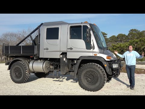 This Massive Unimog U500 Is the Ultimate Insane Mercedes Pickup Truck