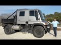 This Massive Unimog U500 Is The Ultimate Insane Mercedes Pickup Truck