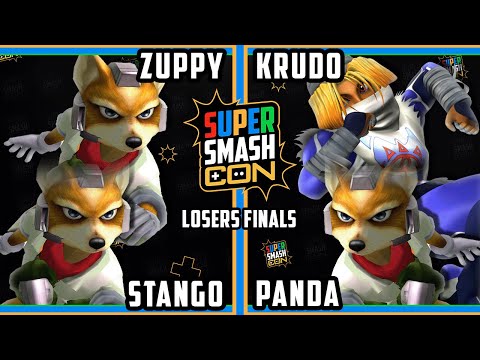 SSC 2023 Losers Finals - Zuppy / Stango Vs. Krudo / Panda - Smash Melee Doubles