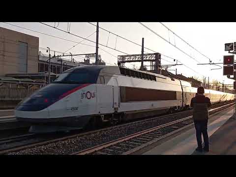CHE STROMBAZZATE!!!! TGV IN TRANSITO A TORINO STURA