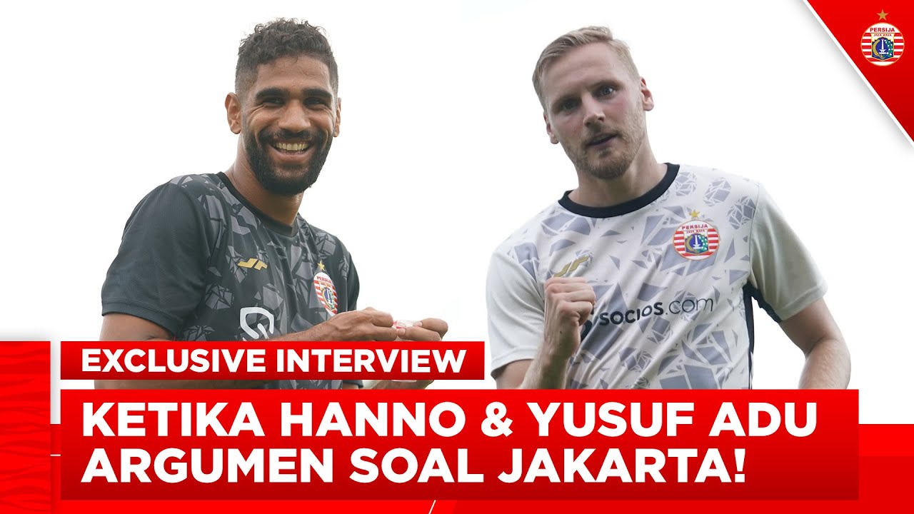 HANNO & YUSUF Curhat Soal Jakarta dan Sepak Bola Indonesia | Exclusive Interview