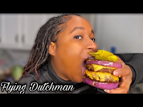 Purple Flying Dutchman Burger 🔥🔥| How To Make Burgers | Onion Burger